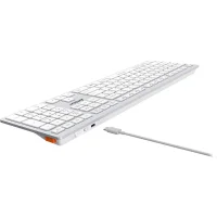 Клавиатура A4Tech Fstyler FBX50C (серебристый/белый) фото 7
